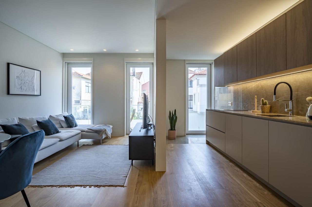 Ferienwohnung Nomad'S Lux - 1Bed Quartier Des Arts Porto Exterior foto